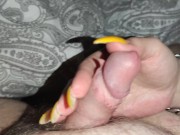 My long pointy nails make his little dick so hard *cumblast* 5/16