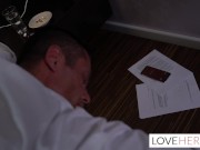 Blonde Barefoot Boss Babe 1/16