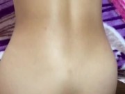 Latina Teen Slut Sucks Dick and Gets Her Tight Pussy Fucked (POV) 7/16