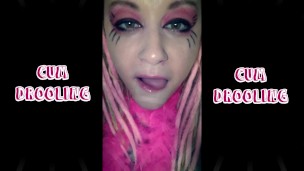 Cum Drooling with slurping sounds extended