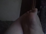 Артем сам себе лижет ноги self suck autofellatio self footjob