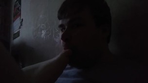 Артем сам себе лижет ноги self suck autofellatio self footjob