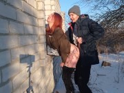 Секс на улице зимой - парня трахнуть себя - Screenshot 12 of 16 - Point Of View