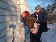 Секс на улице зимой - парня трахнуть себя - Screenshot 14 of 16 - Real Sex