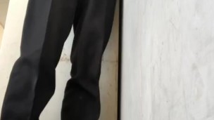 男子高校生 学校で隠れてオナニーしてみた