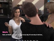 Temptations are everywhere #6: Hot girl gives a blowjob at a restaurant (HD Gameplay)