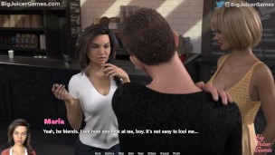 Temptations are everywhere #6: Hot girl gives a blowjob at a restaurant (HD Gameplay)