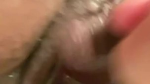 fat little pussy squirting on butt plug
