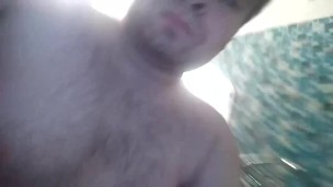 Артем дрочит self suck autofellatio self footjob