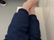 Socks off after school day! 