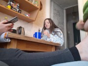 Игра правда или действие превратилась в траходром на кухне - lesbian_illusion 1/16