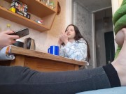 Игра правда или действие превратилась в траходром на кухне - lesbian_illusion 2/16