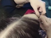 Torturing my nipples 7/16