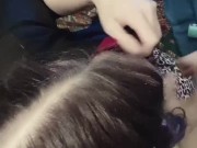 Torturing my nipples 8/16