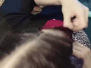 Torturing my nipples 9/16