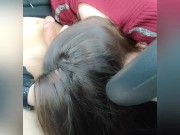 красотка сделала мне жаркий миньет в машине и я ей кончил внутрь 5/16