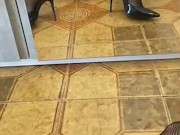 Godo con un vibratore nella figa mi mastrubo allo specchio 3/16