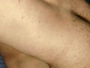 Cumshot on my wife's hairy pussy 5/16