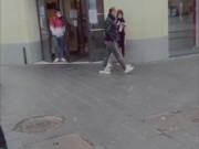 Jeweln_22- Défi- française enlève son string en public,suce et baise avec un inconnu dans un parking 7/16