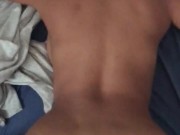 Petite asian with big booty gets pounded by thick dick 2/16