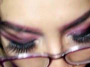 big tits juicy lips girl with glasses 8/16