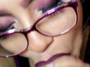 big tits juicy lips girl with glasses 9/16