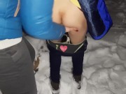 Она замёрзла на улице, но я её согрела... - IkaSmokS 6/16