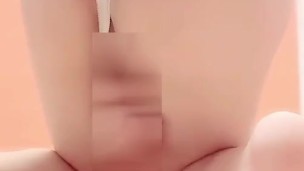 Crossdresser sissy solo play