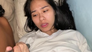 This Whore almost gets Caught sending Nudes Next To Boyfriend