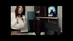 White Anine! Small female mask Anine recap! Photos and clips