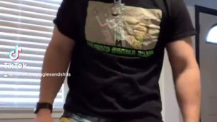 TikTok jumping jack instruction