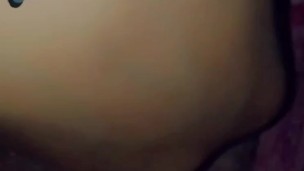 On The Floor In Front Of The Mirror Fingering My Pink Fat Cat