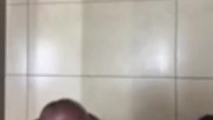 jacking off in airport bathroom 
