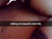 Milking My Sexy Mom Tits