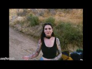 Bound and caned outside in the California sun 2/16