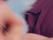 Squirting gets my tail wet