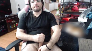 Caught masturbating on webcam, again!