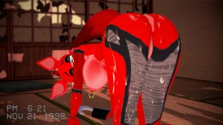 Five Nights at Freddy's Inspired - Foxy titjob and sex - Hentai ...
