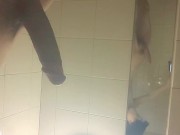 鏡に写って2倍のちんちんオナニーっ