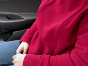 Шлюха за деньги отсосала в машине. Моментально кончил ей в рот 4/16