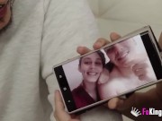 CUCKOLD dude. Piikara's boyfriend watches her being drilled! 4/16