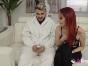 CUCKOLD dude. Piikara's boyfriend watches her being drilled! 8/16