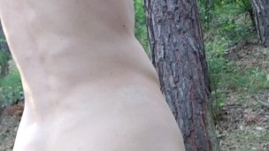 Naked in Forest 