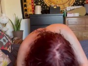 SLOPPY BLOWJOB LEADS TO INTENSE COCK RIDE AND CREAMPIE 6/16