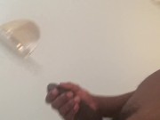 Stroking my BBC Side View 4/16