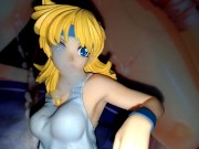 ジーパンタンクトップのスパロボリューネ・ゾルダークのフィギュアに大量ぶっかけオナニー - Screenshot 16 of 16 - HD