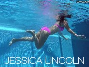 Underwater stripping and seducing by Jessica 3/16