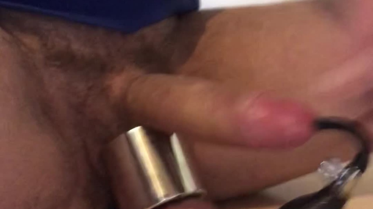 Full Insertion of Inflatable URETHRAL PENIS SOUNDING PUMP ** HORNY JERK OFF **