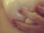 Watch me soap up my tits for your enjoyment...