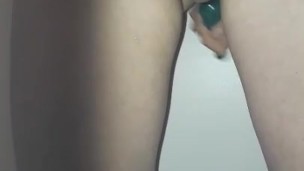 STANDING MASTURBATION BIG ORGASM milf pussy